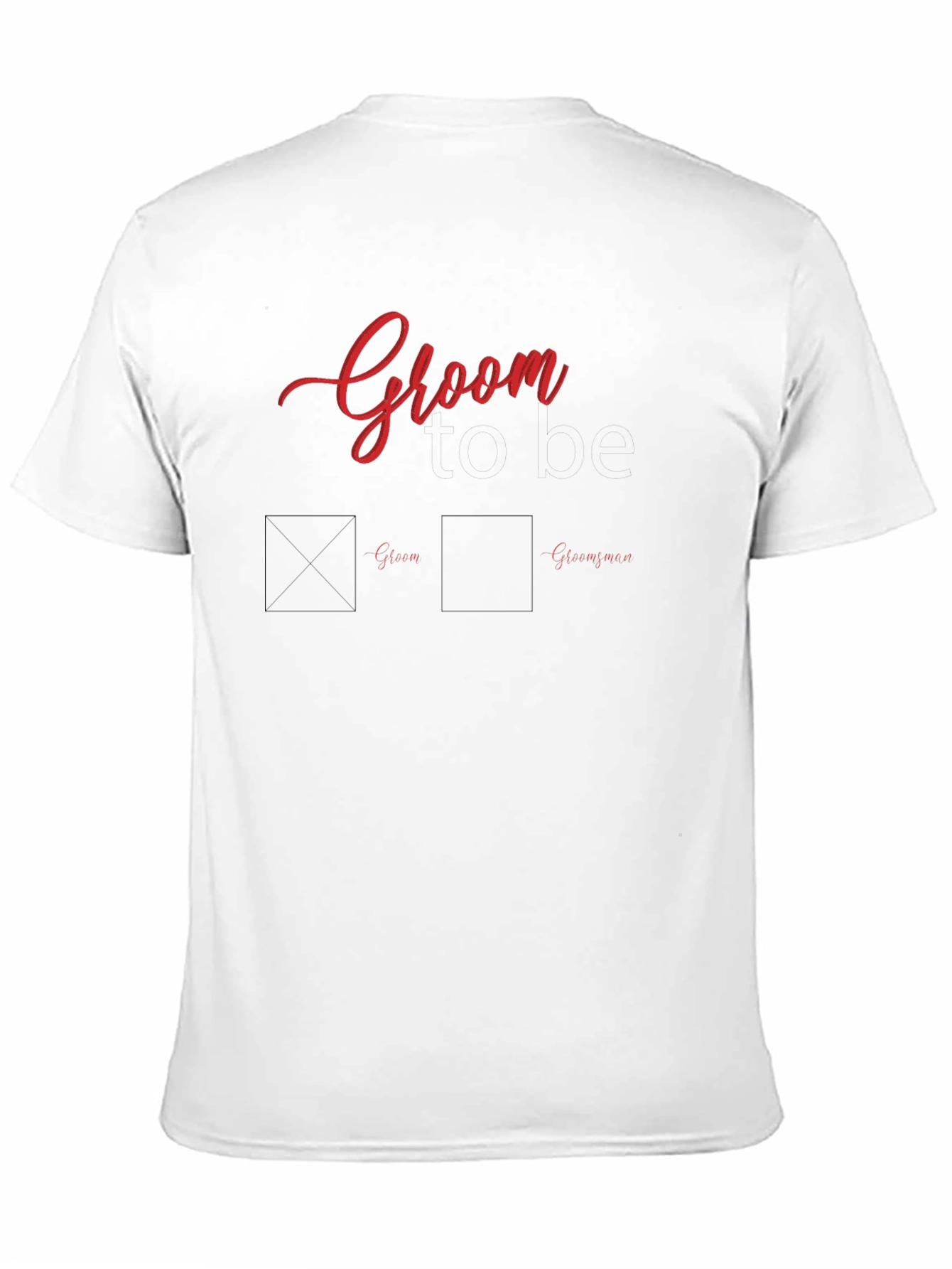 Groom Crew T-Shirt - Wedding Party Apparel
