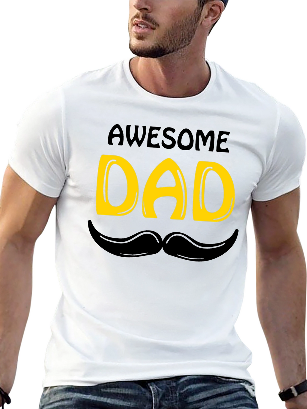 Awesome Dad T-Shirt - Fathers Day Gift