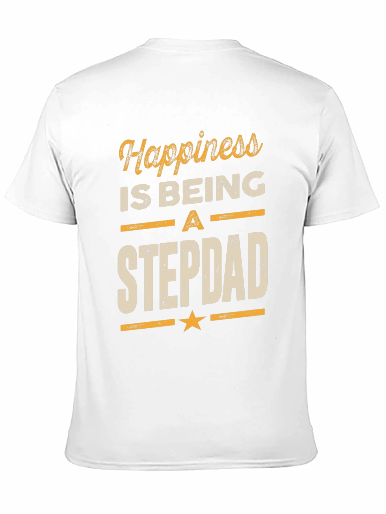 Happiness Is Being A Stepdad T-Shirt