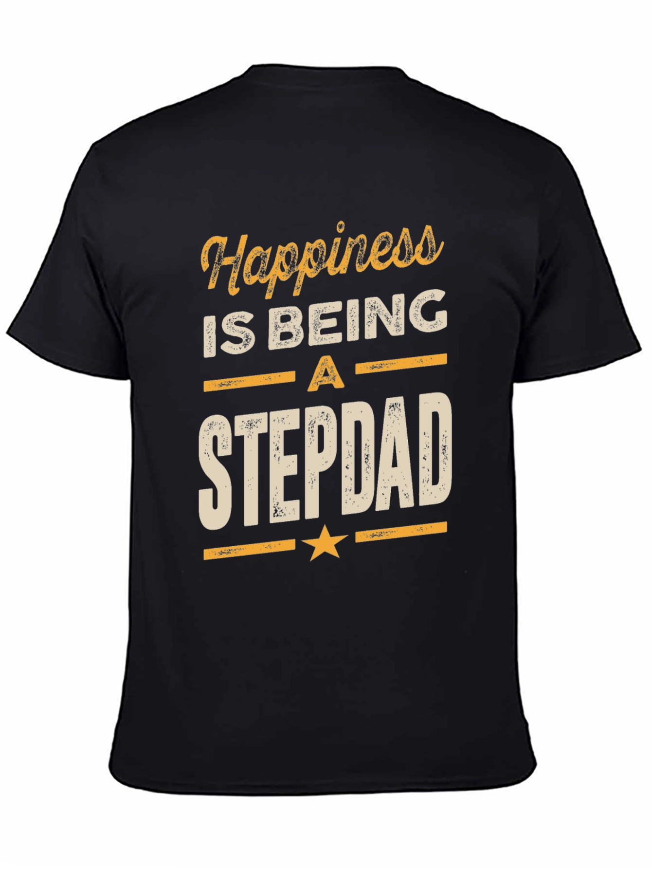 Happiness Is Being A Stepdad T-Shirt