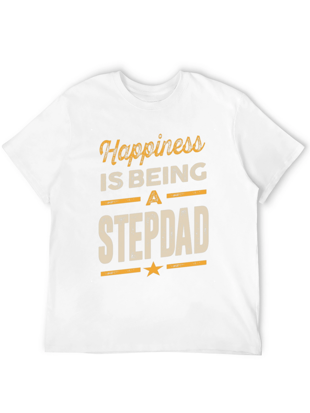 Happiness Is Being A Stepdad T-Shirt
