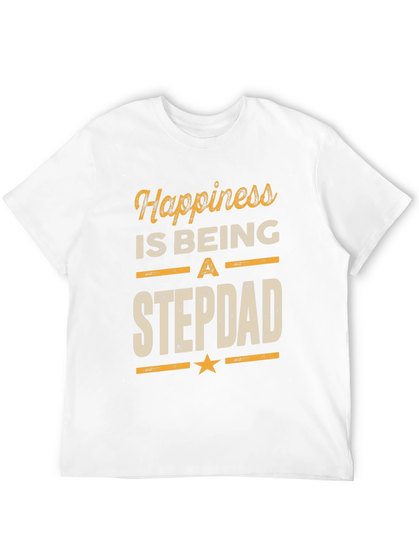 Happiness Is Being A Stepdad T-Shirt