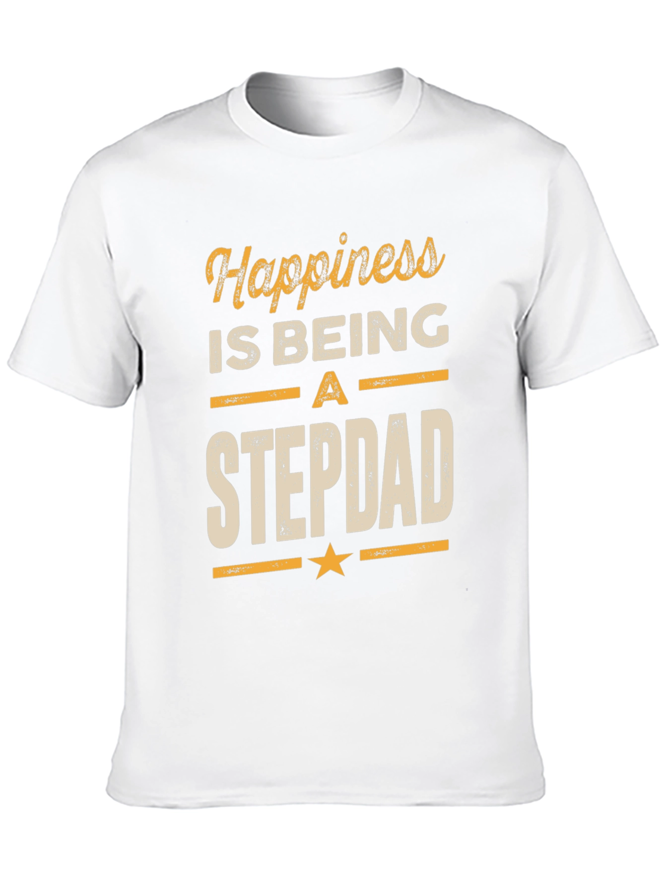 Happiness Is Being A Stepdad T-Shirt