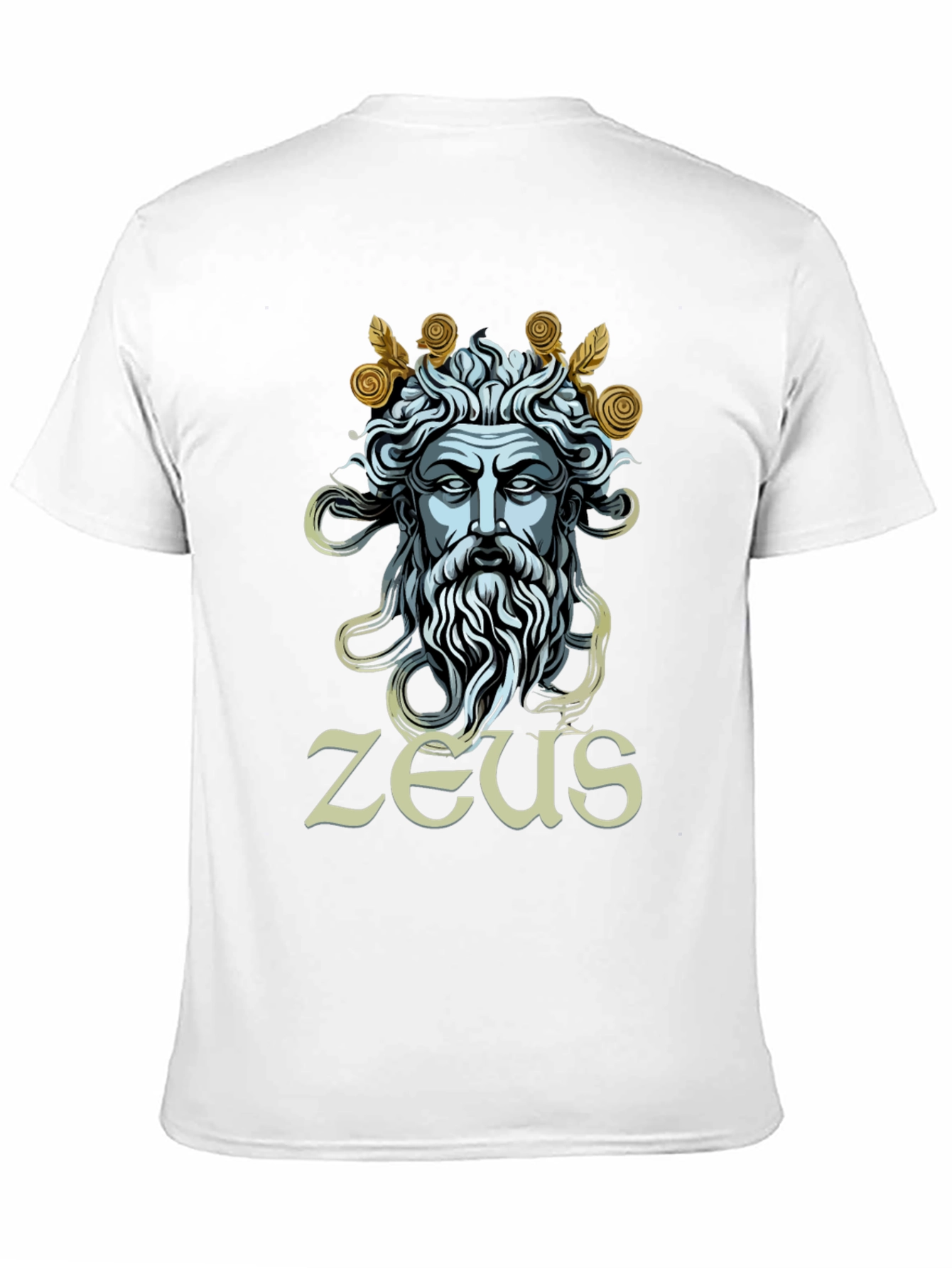Zeus Graphic Tee - Mythical God T-Shirt