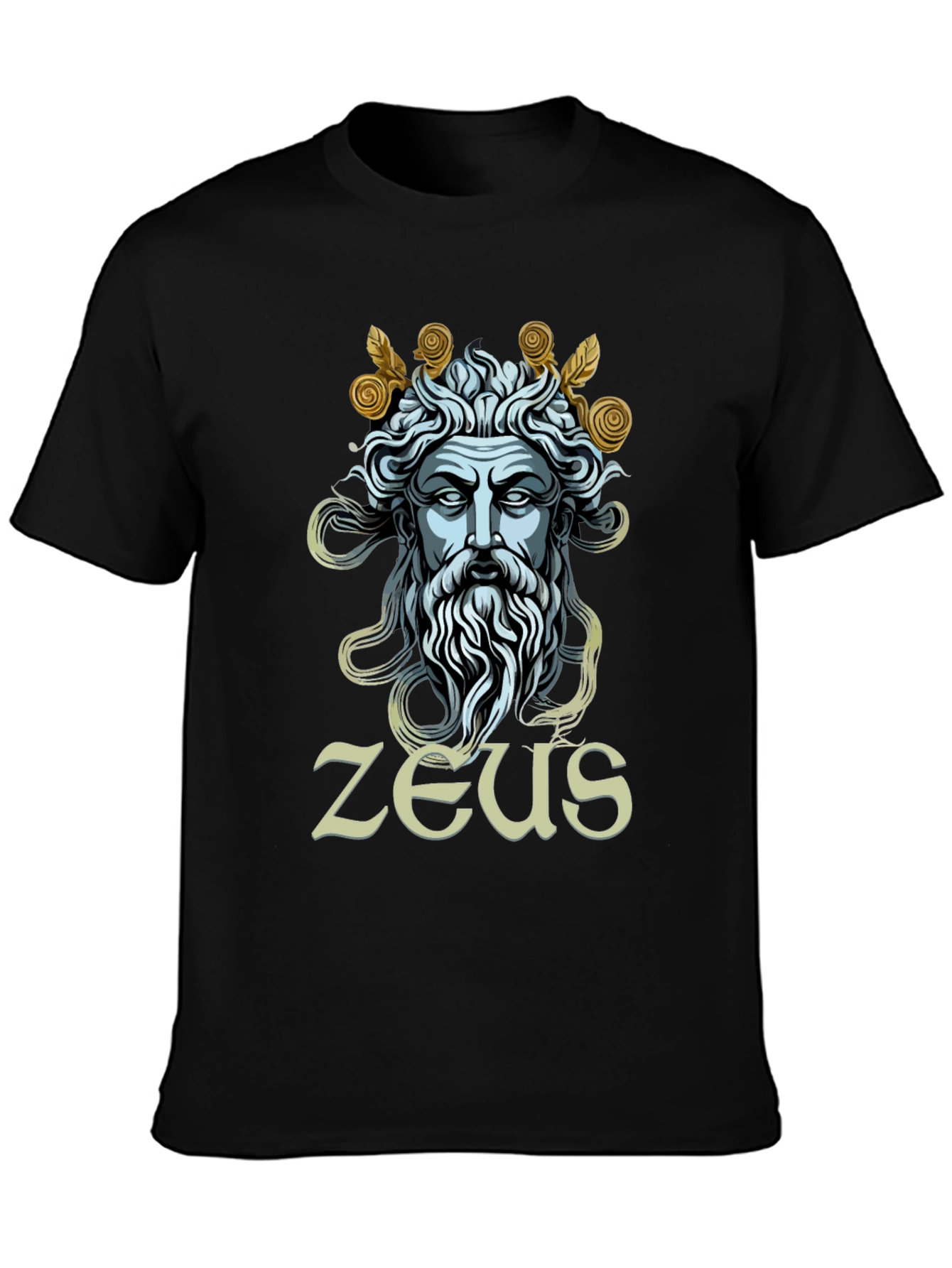 Zeus Graphic Tee - Mythical God T-Shirt