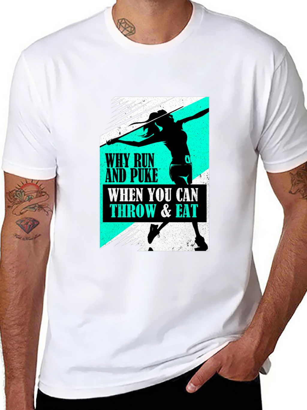 Throwing & Eating T-Shirt