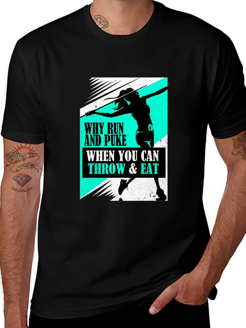 Throwing & Eating T-Shirt