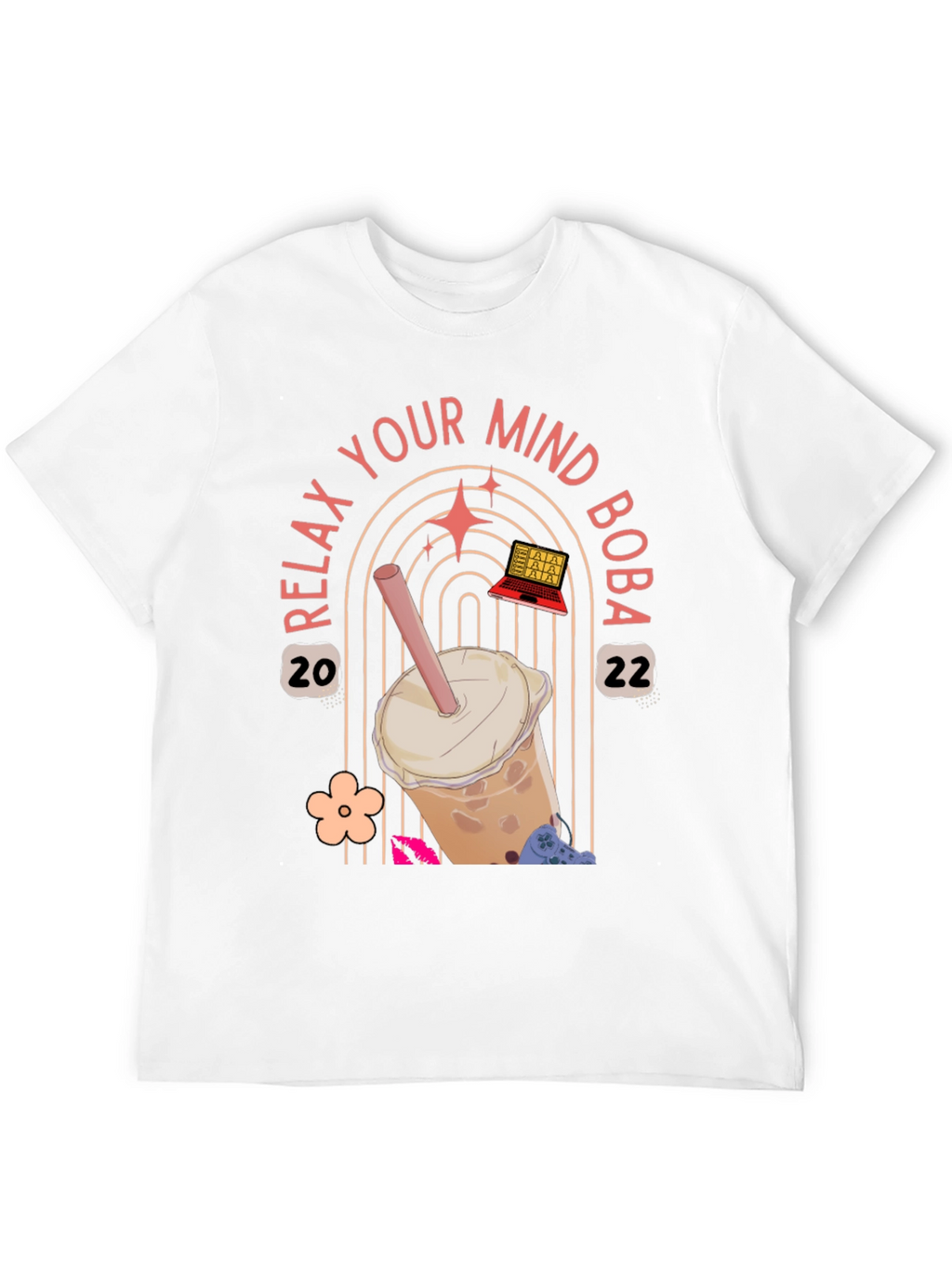Relax Your Mind Boba 2022 Graphic Tee