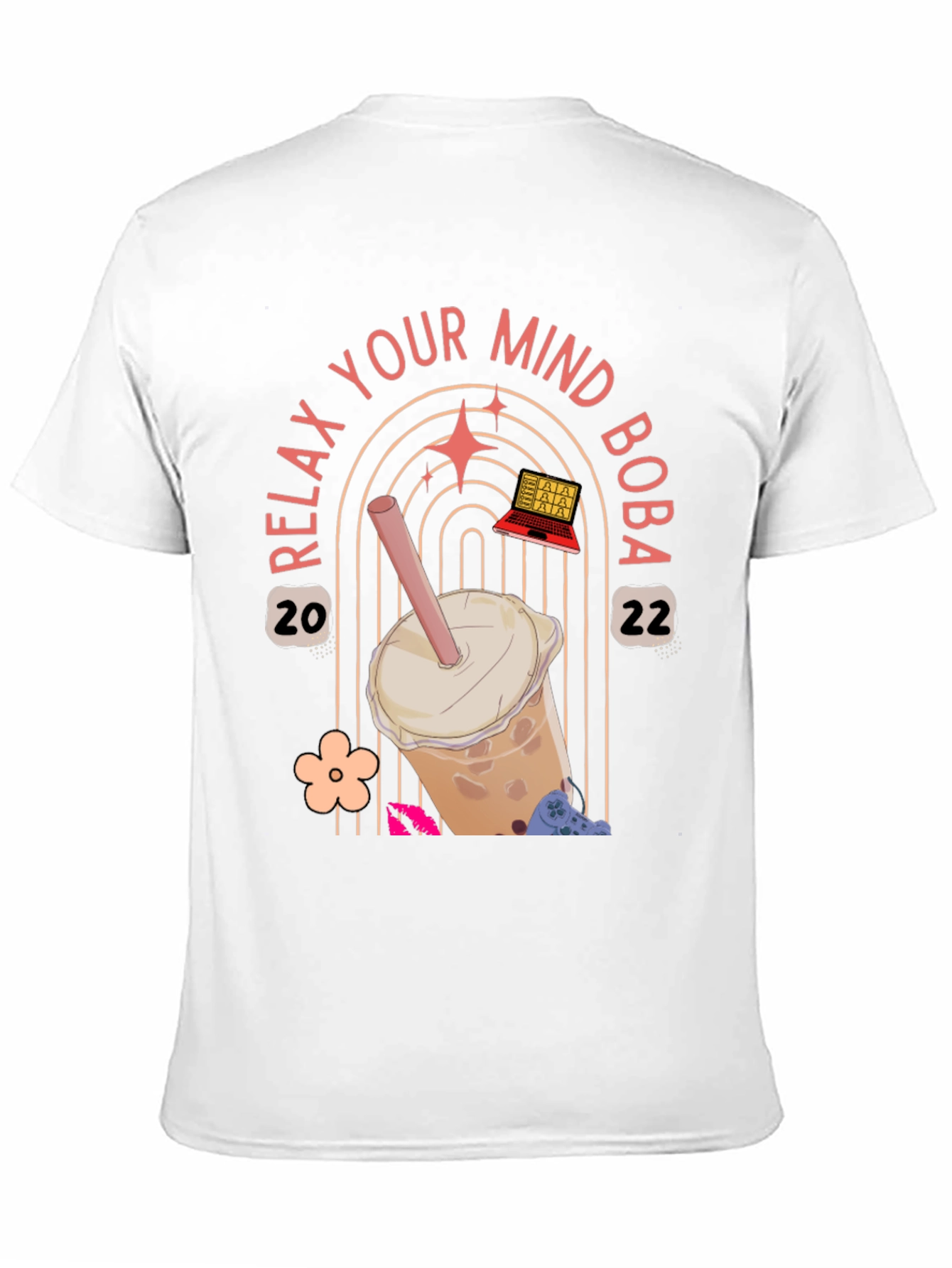 Relax Your Mind Boba 2022 Graphic Tee