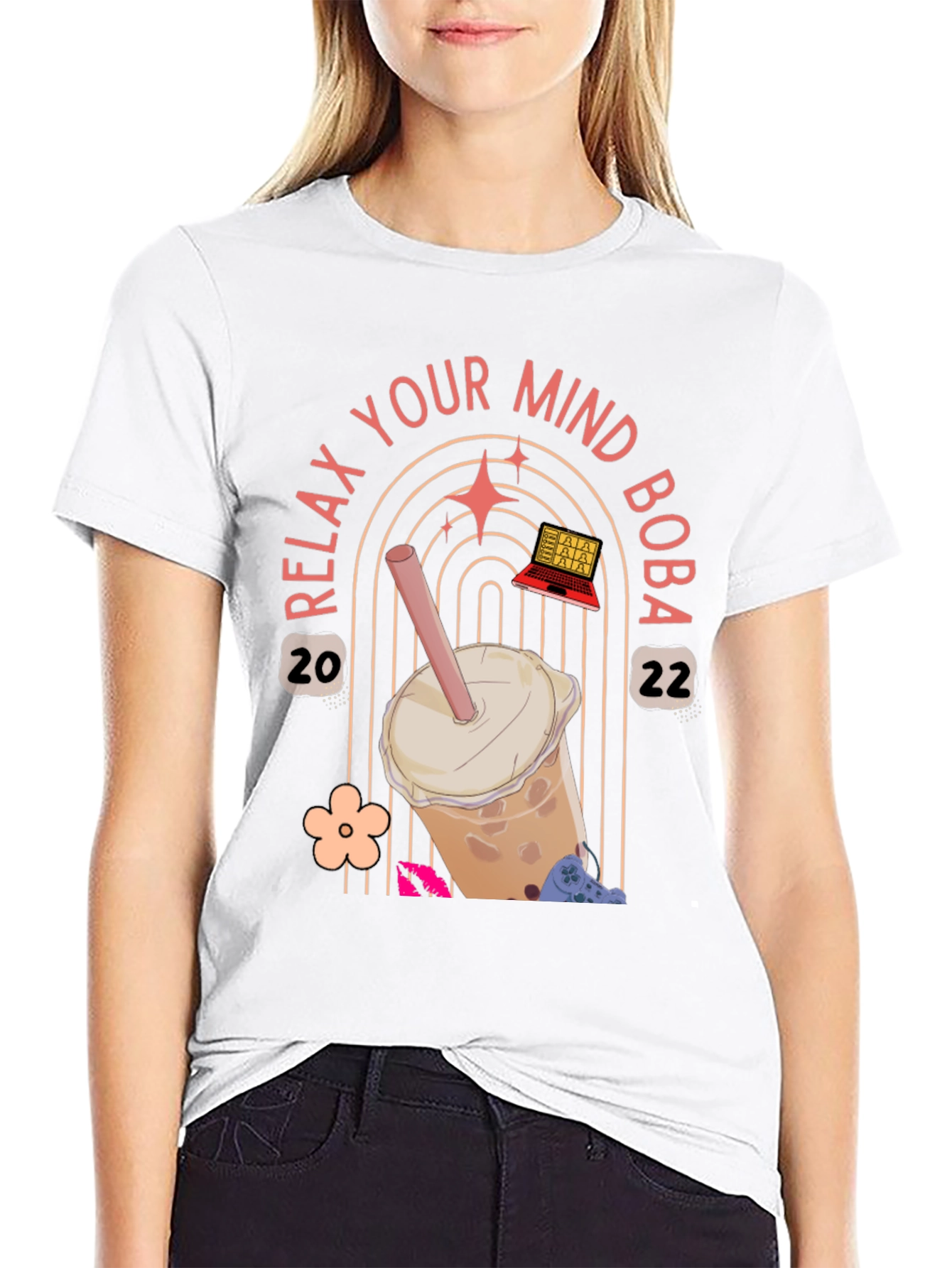 Relax Your Mind Boba 2022 Graphic Tee