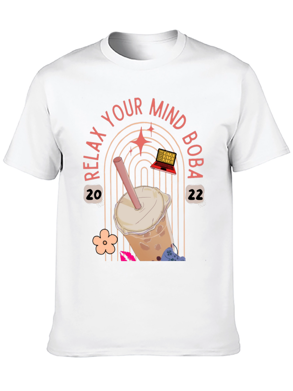 Relax Your Mind Boba 2022 Graphic Tee