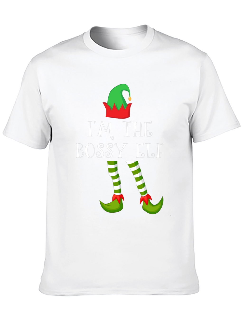 Im the Bossy Elf Christmas T-Shirt