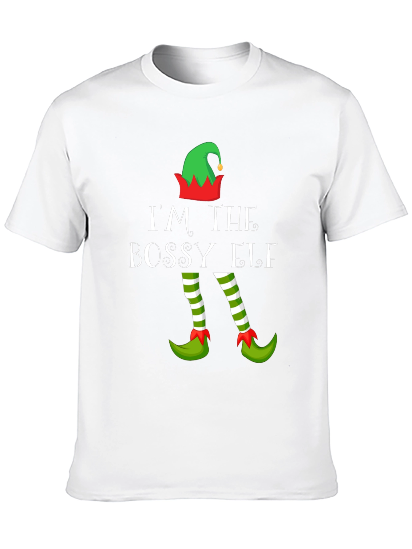Im the Bossy Elf Christmas T-Shirt