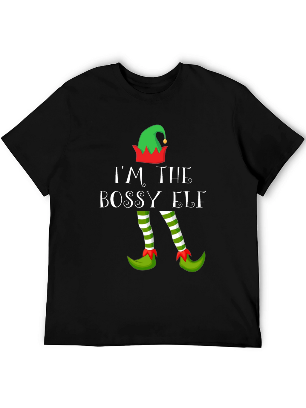 Im the Bossy Elf Christmas T-Shirt