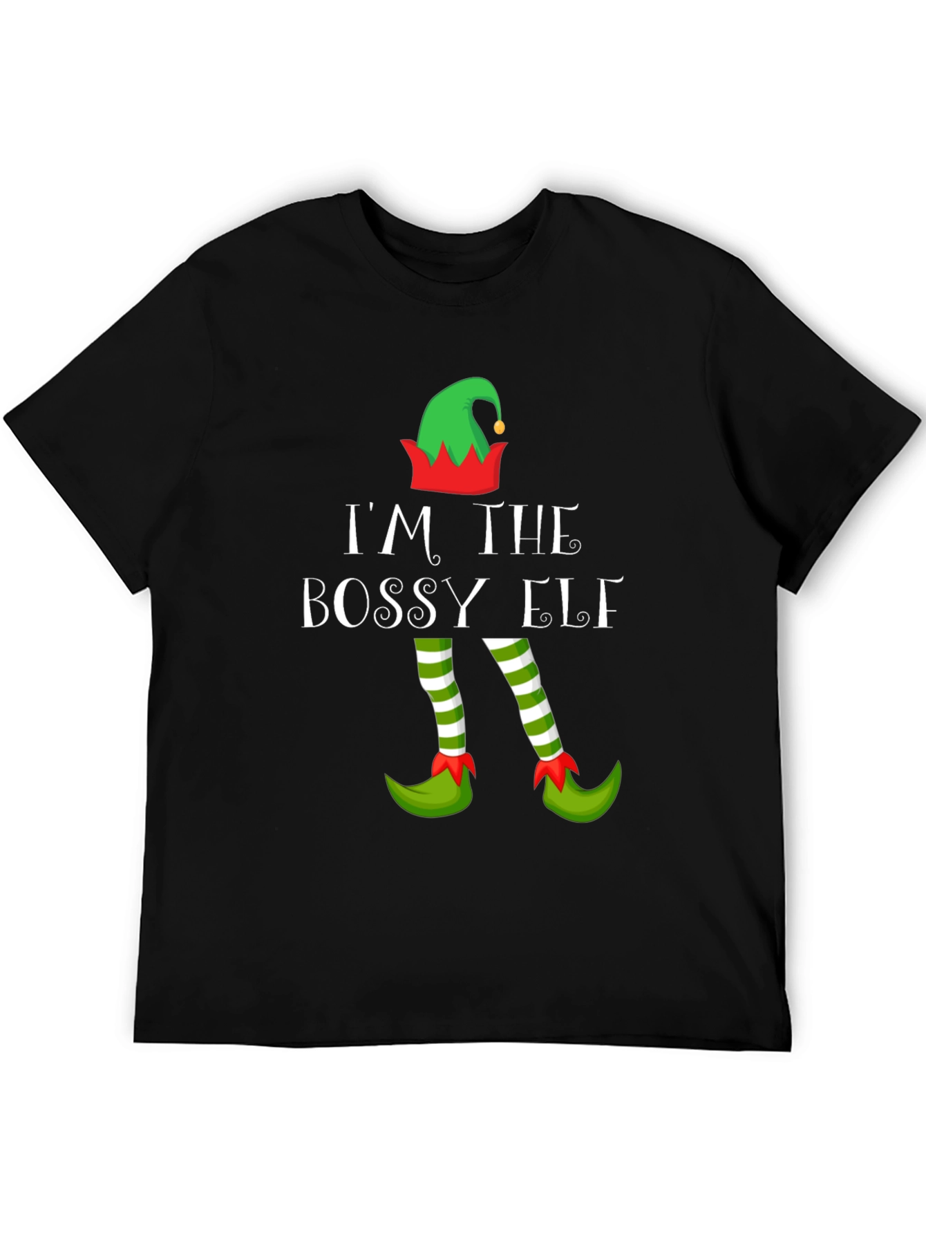 Im the Bossy Elf Christmas T-Shirt