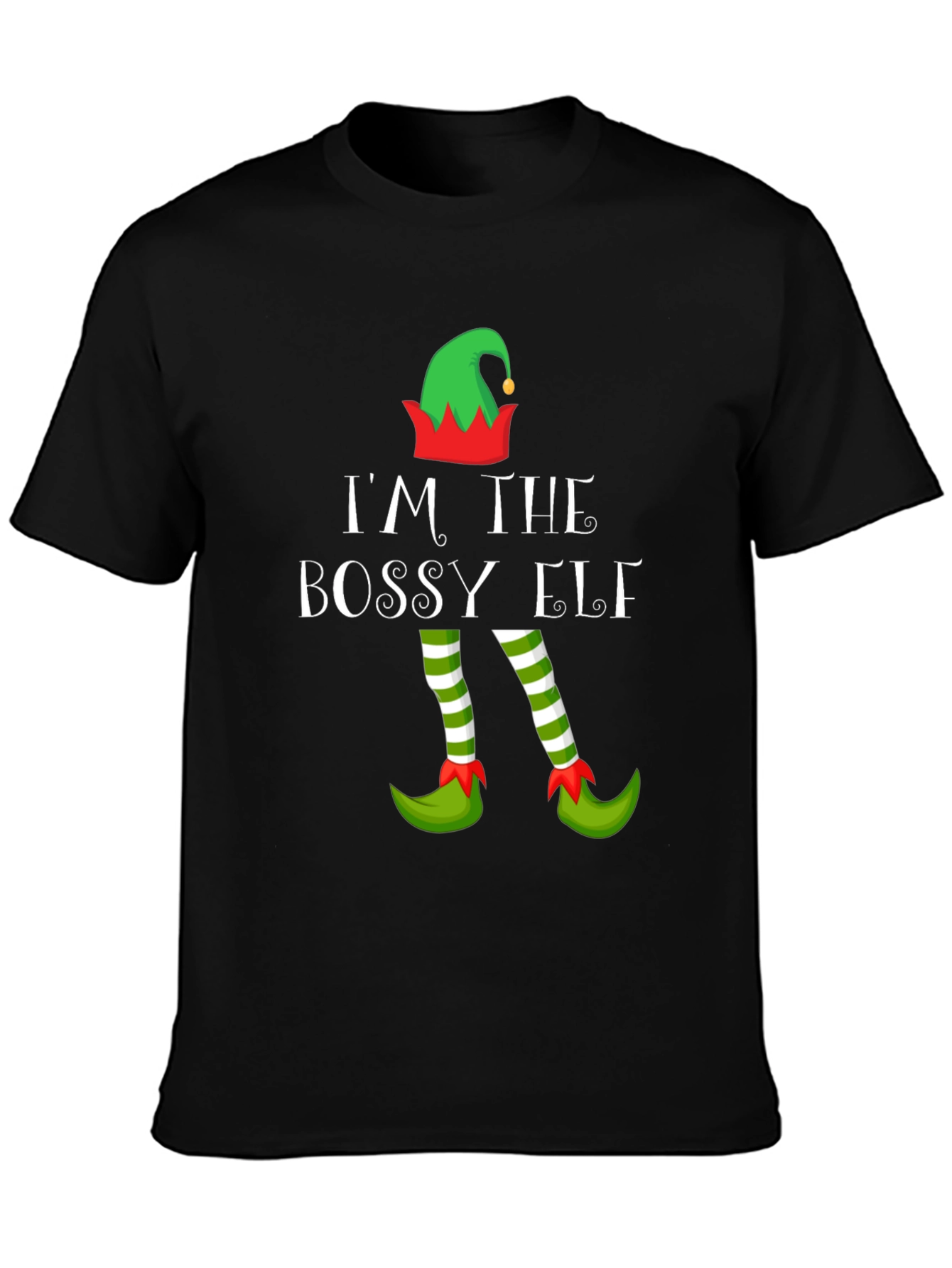 Im the Bossy Elf Christmas T-Shirt