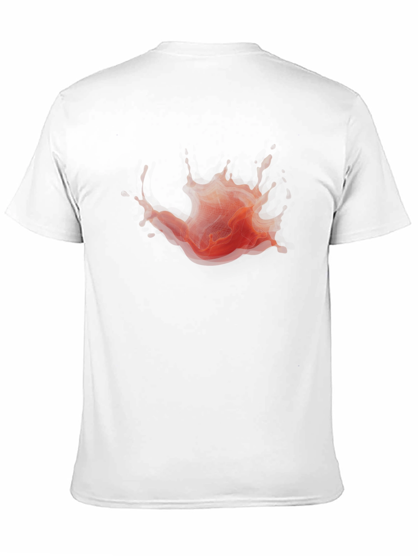 Bold Graphic Splash Black T-Shirt
