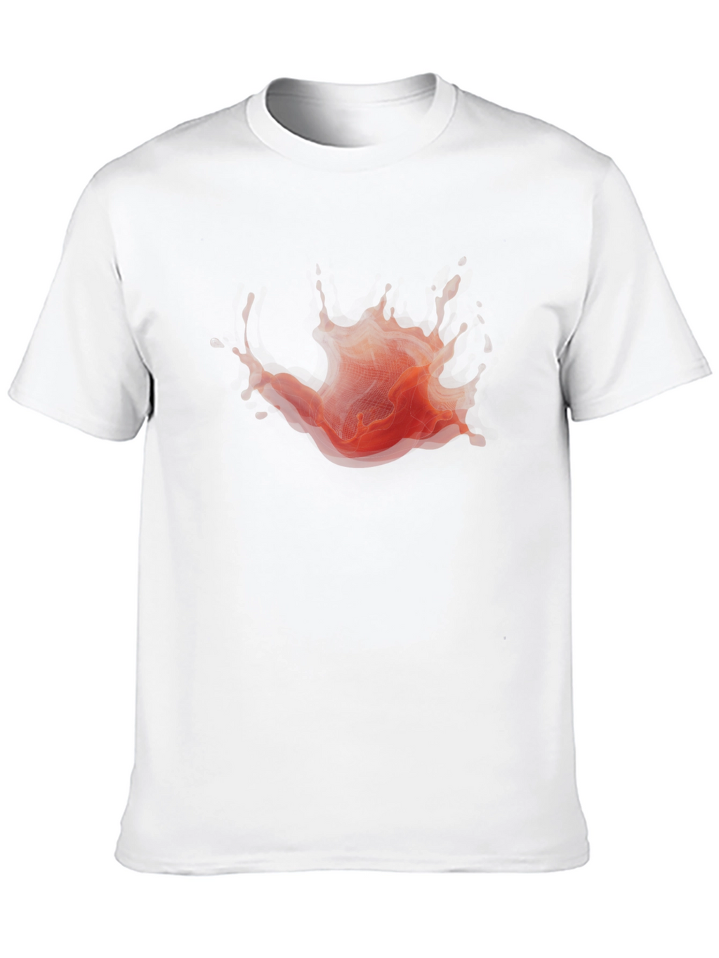 Bold Graphic Splash Black T-Shirt