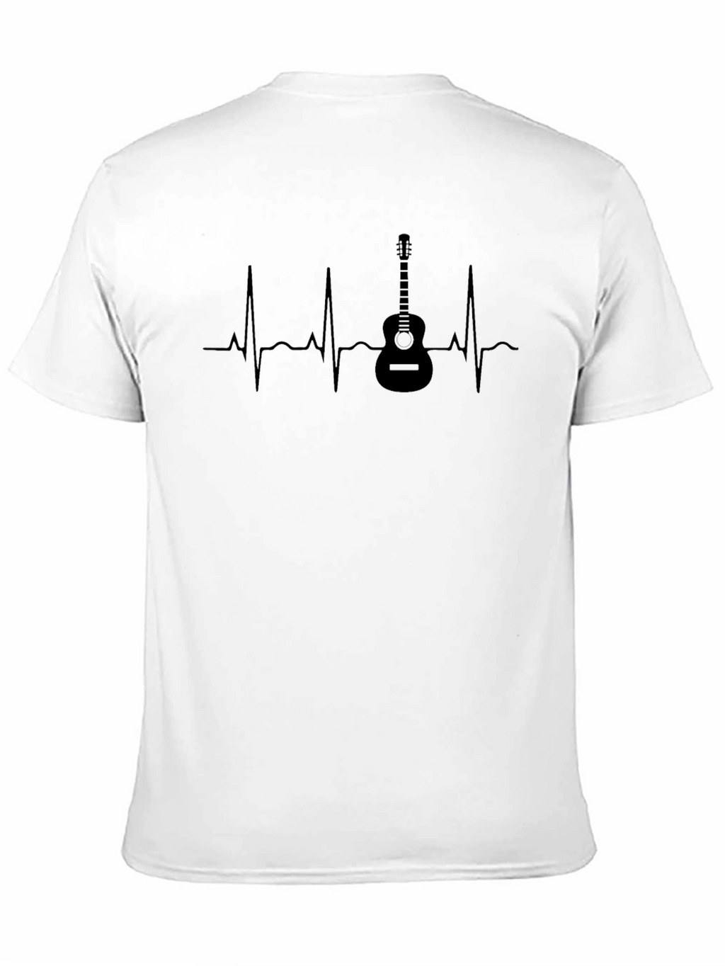 Guitar Heartbeat Graphic Tee