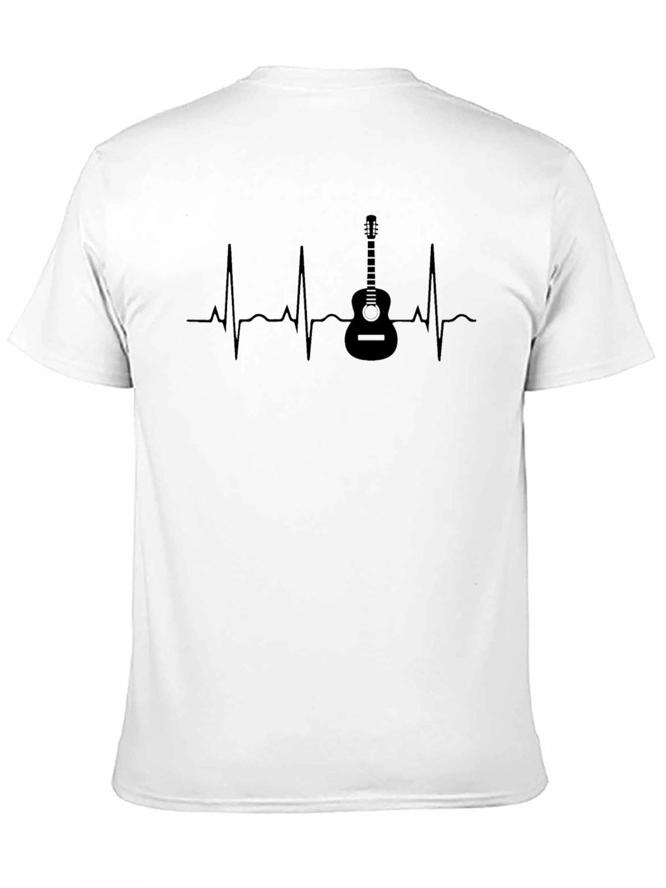 Guitar Heartbeat Graphic Tee