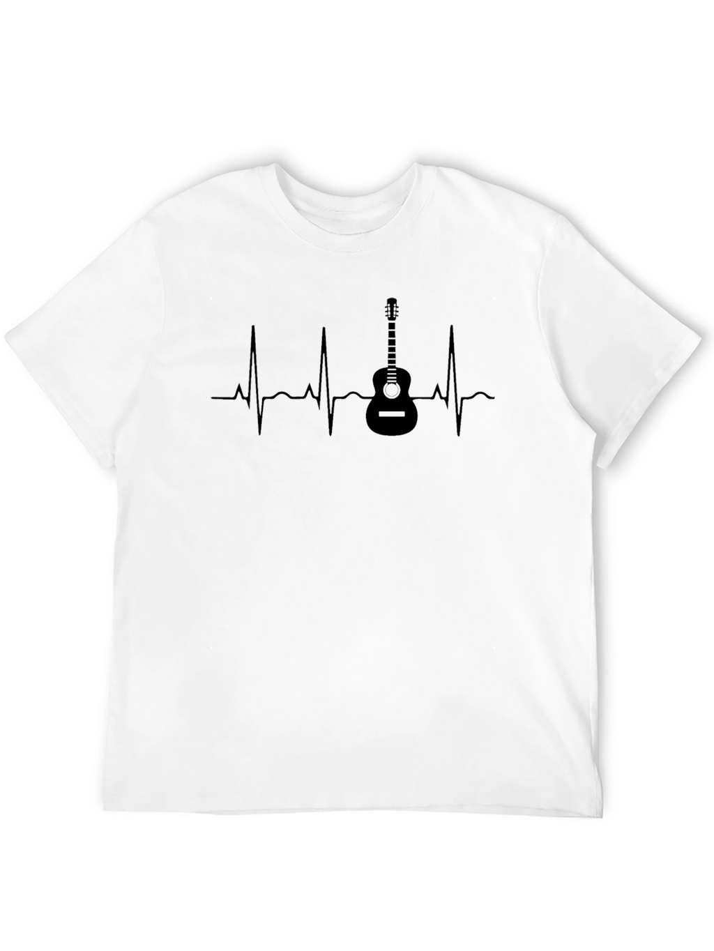 Guitar Heartbeat Graphic Tee
