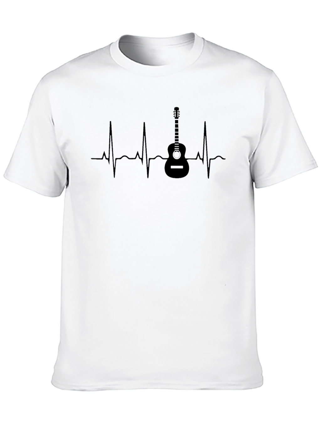 Guitar Heartbeat Graphic Tee