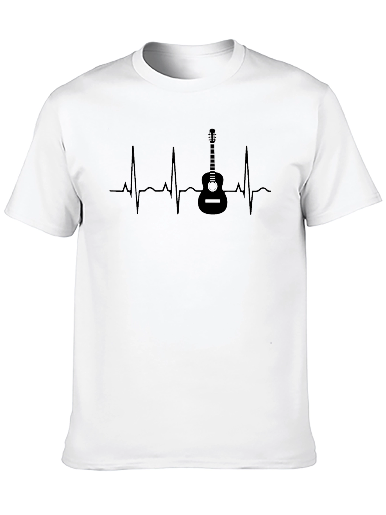 Guitar Heartbeat Graphic Tee