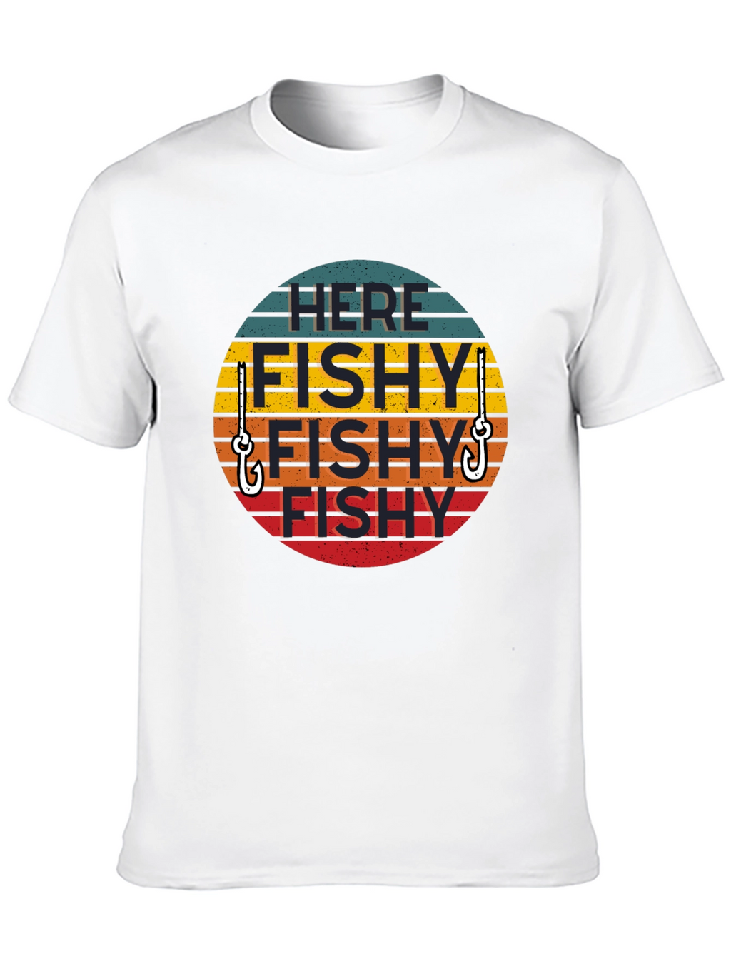 Here Fishy Fishy T-Shirt - Fishing Humor Tee