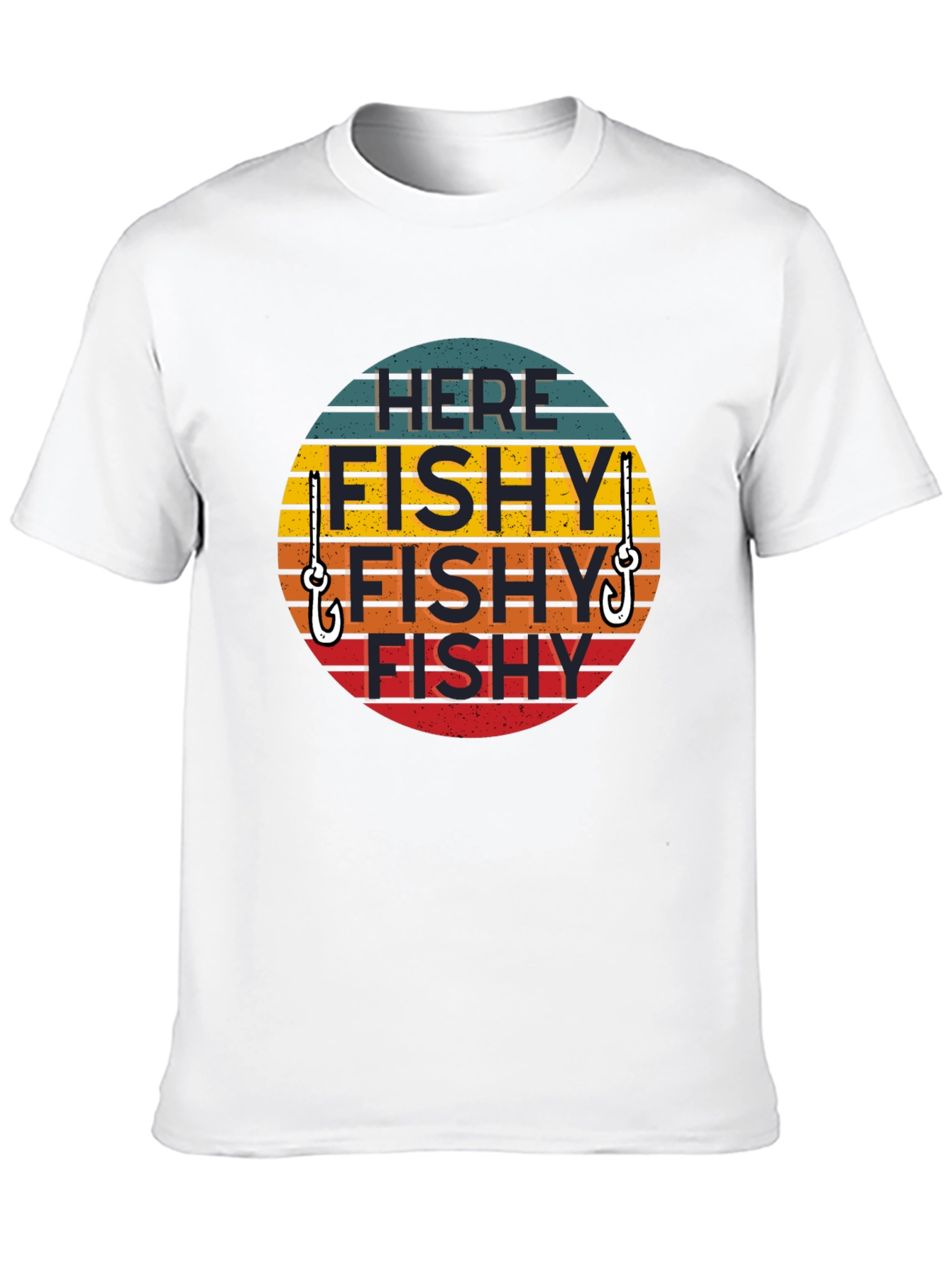 Here Fishy Fishy T-Shirt - Fishing Humor Tee