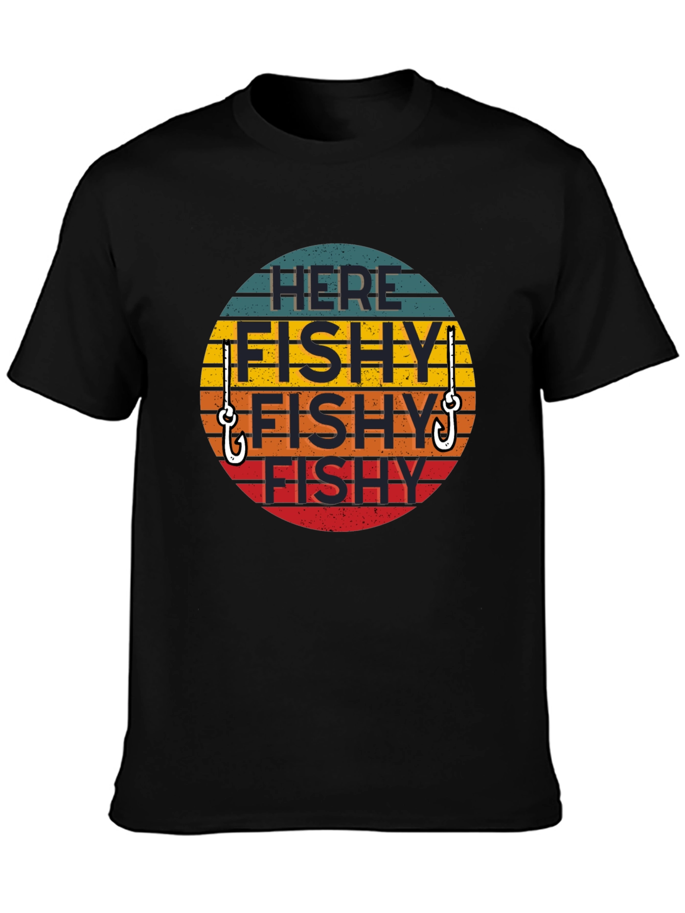 Here Fishy Fishy T-Shirt - Fishing Humor Tee