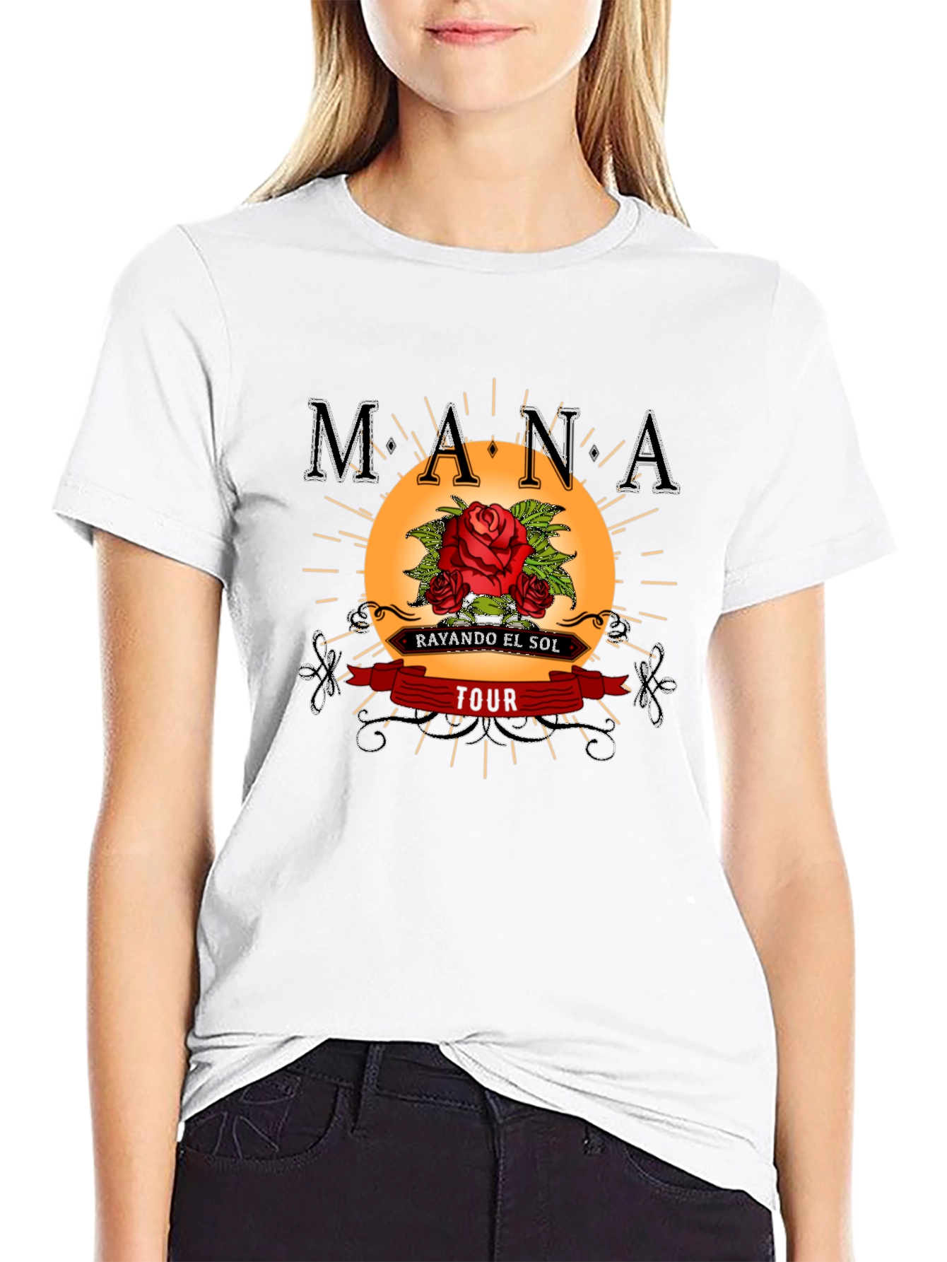 Mana Rayando El Sol Tour T-Shirt