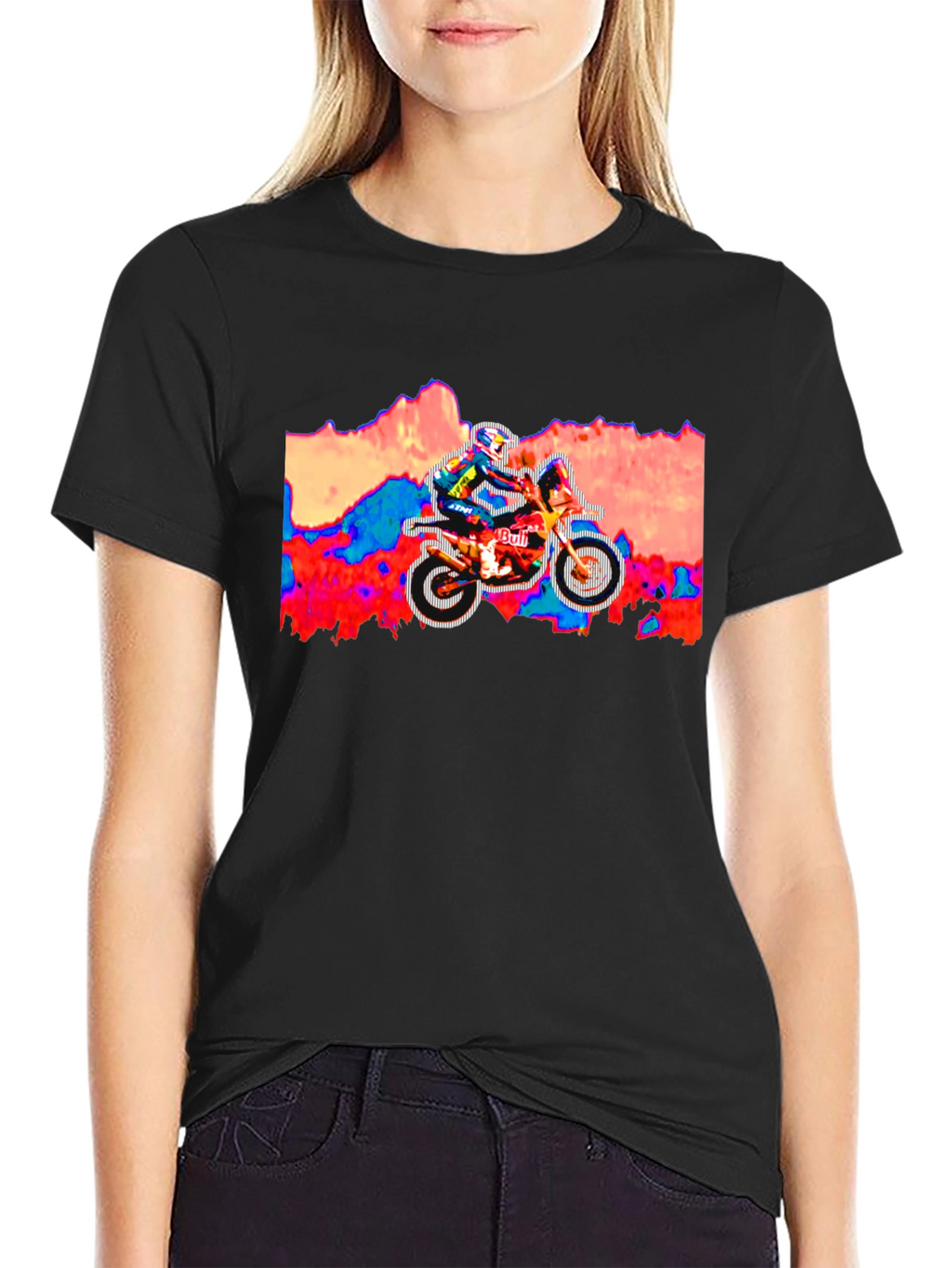 Red Bull Motorcross Graphic T-Shirt
