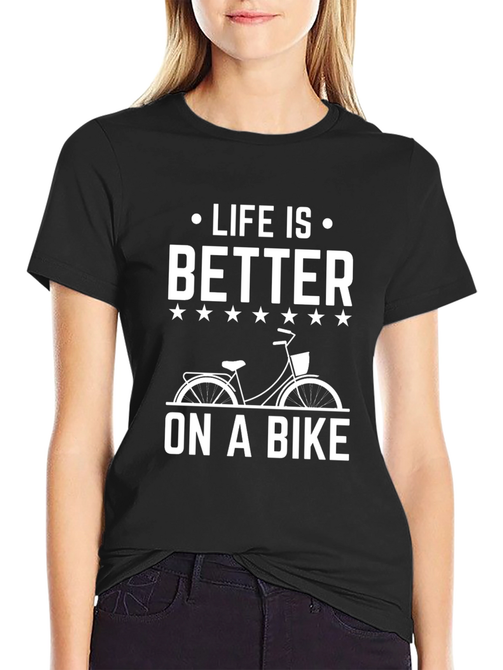 Life is Better On A Bike Graphic Tee