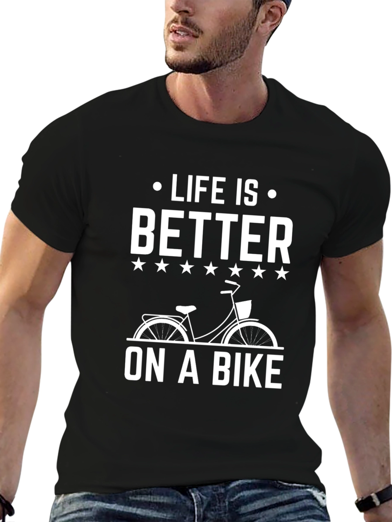 Life is Better On A Bike Graphic Tee