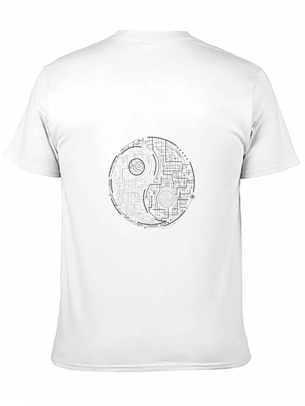 Yin Yang Tech T-Shirt - Balance of Modern Design