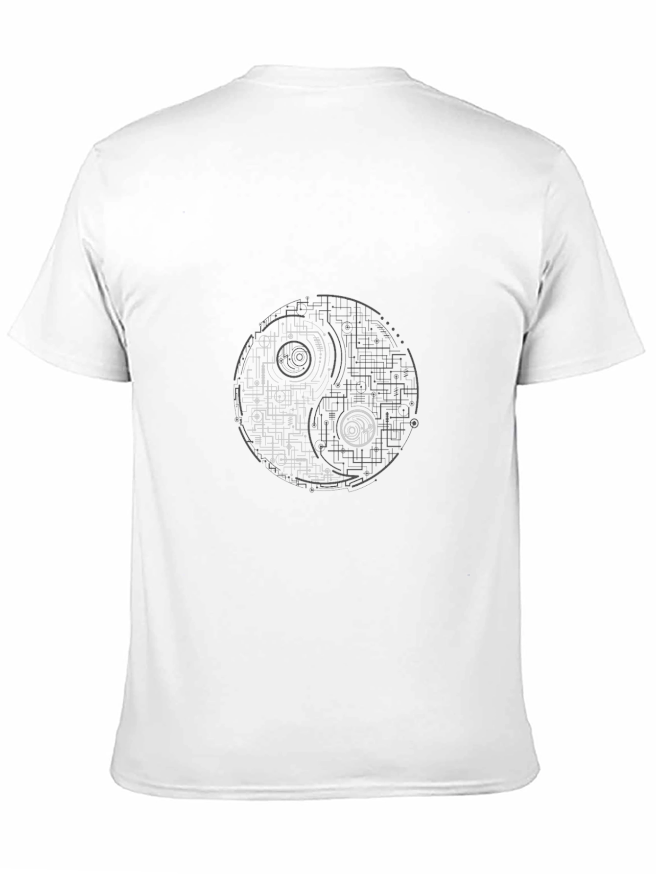 Yin Yang Tech T-Shirt - Balance of Modern Design