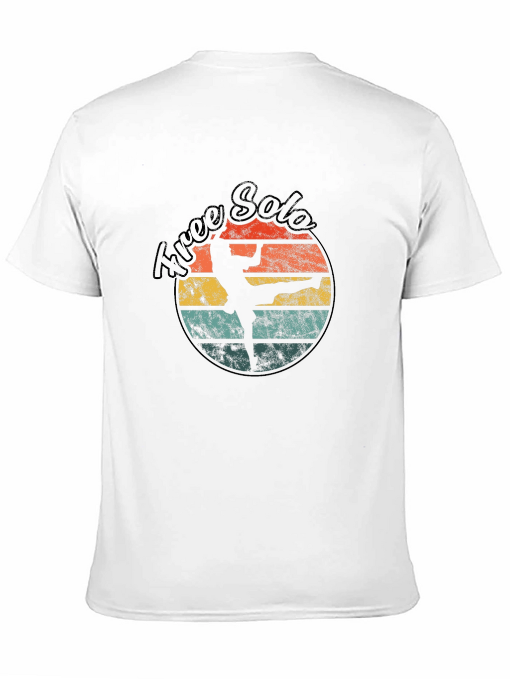 Retro Free Solo T-Shirt - Black Graphic Tee