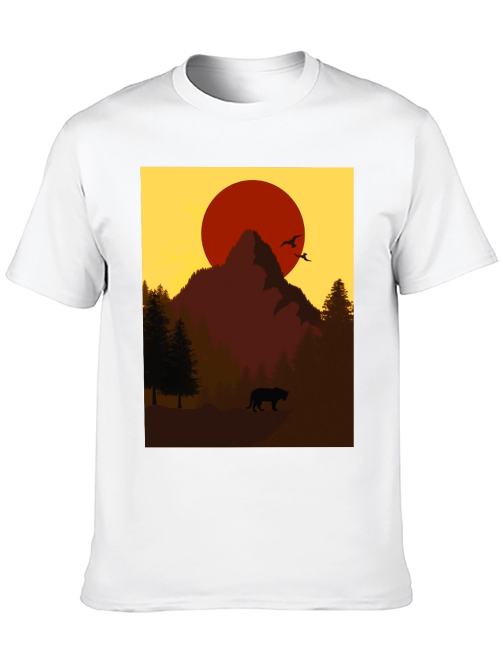 Sunset Mountain Graphic Tee