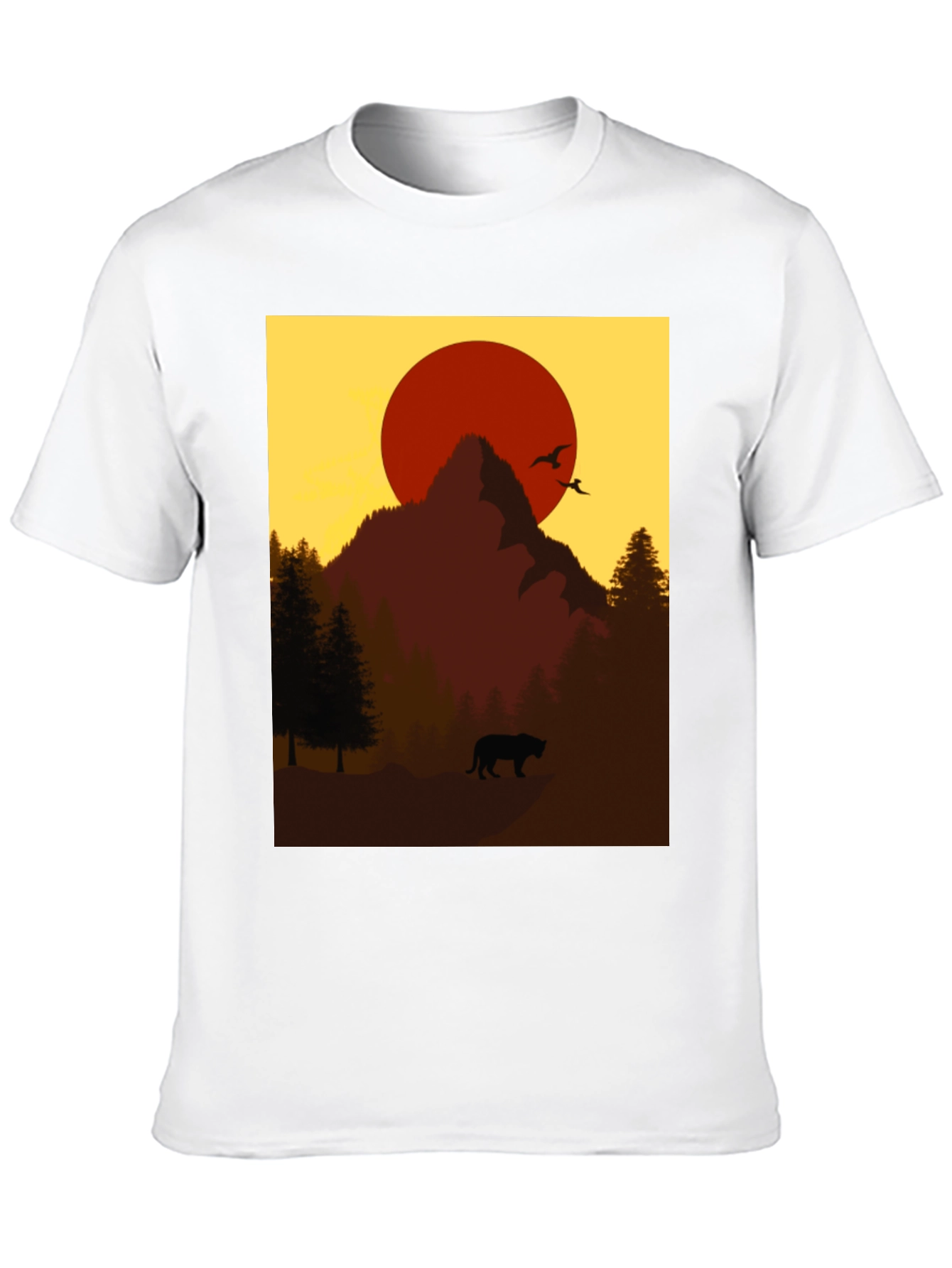 Sunset Mountain Graphic Tee