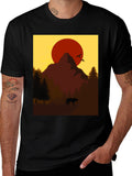 Sunset Mountain Graphic Tee