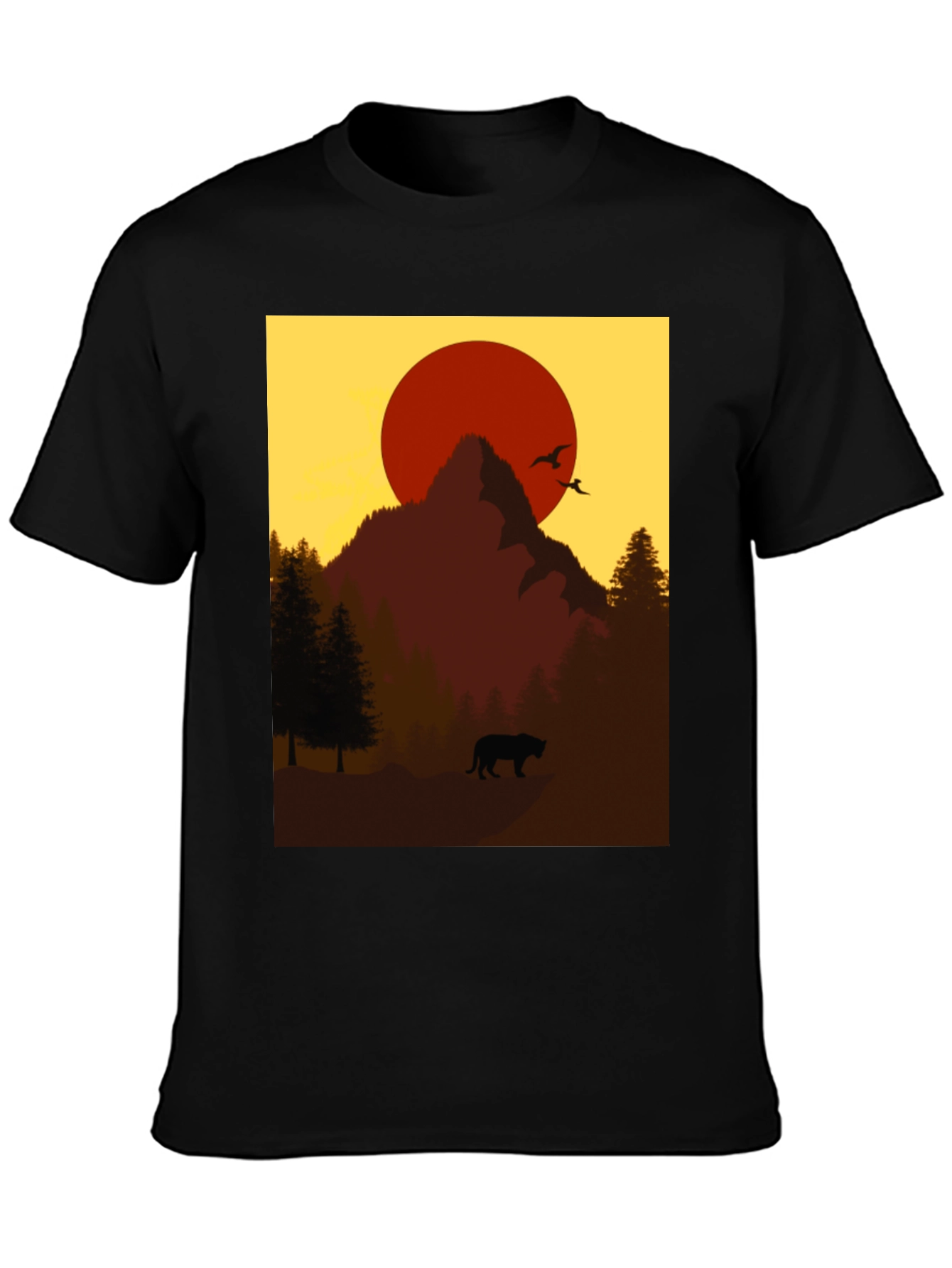 Sunset Mountain Graphic Tee