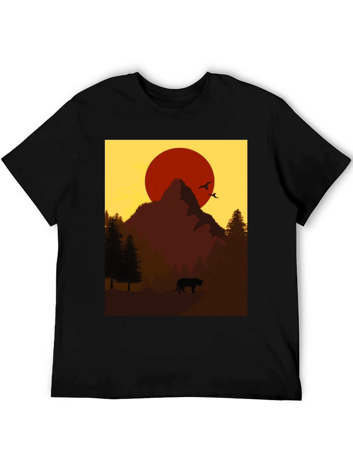 Sunset Mountain Graphic Tee