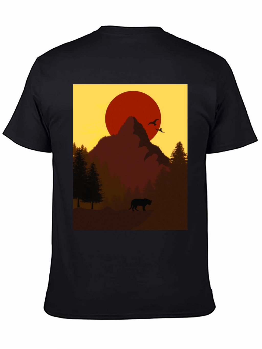 Sunset Mountain Graphic Tee
