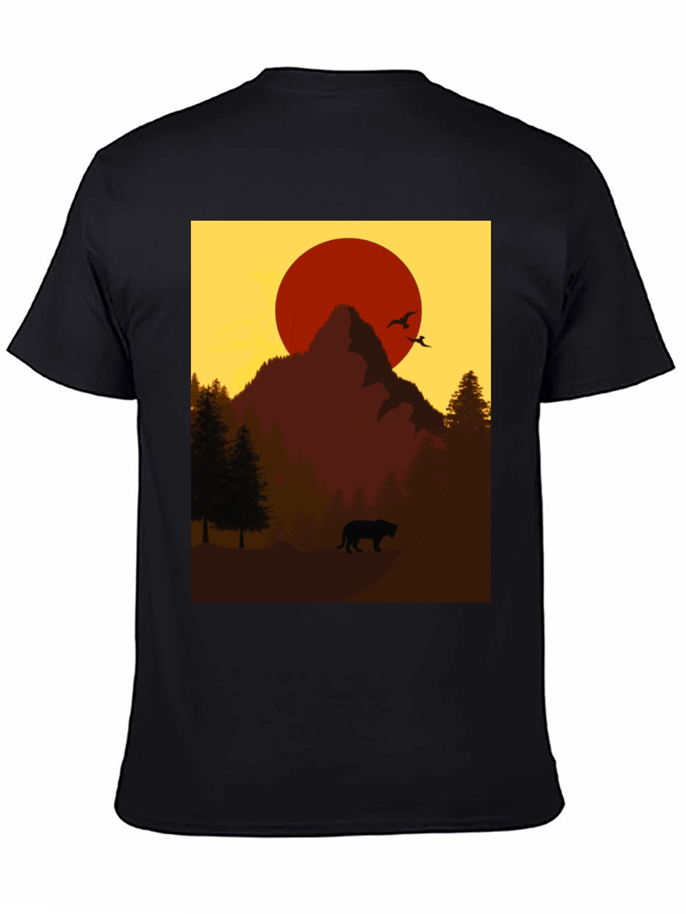 Sunset Mountain Graphic Tee
