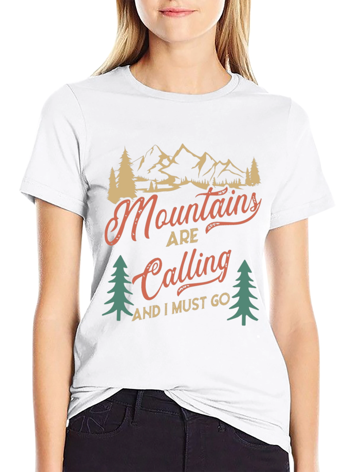 Mountains Are Calling T-Shirt - Adventure Awaits