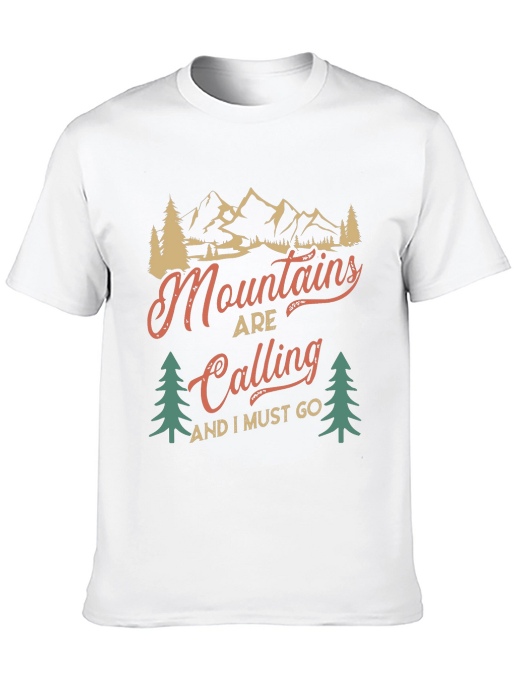 Mountains Are Calling T-Shirt - Adventure Awaits