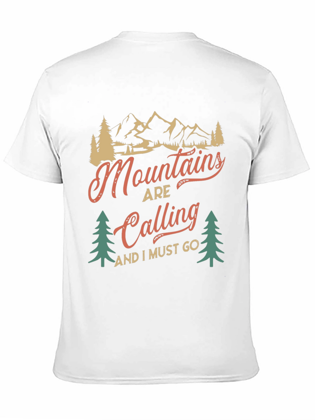 Mountains Are Calling T-Shirt - Adventure Awaits