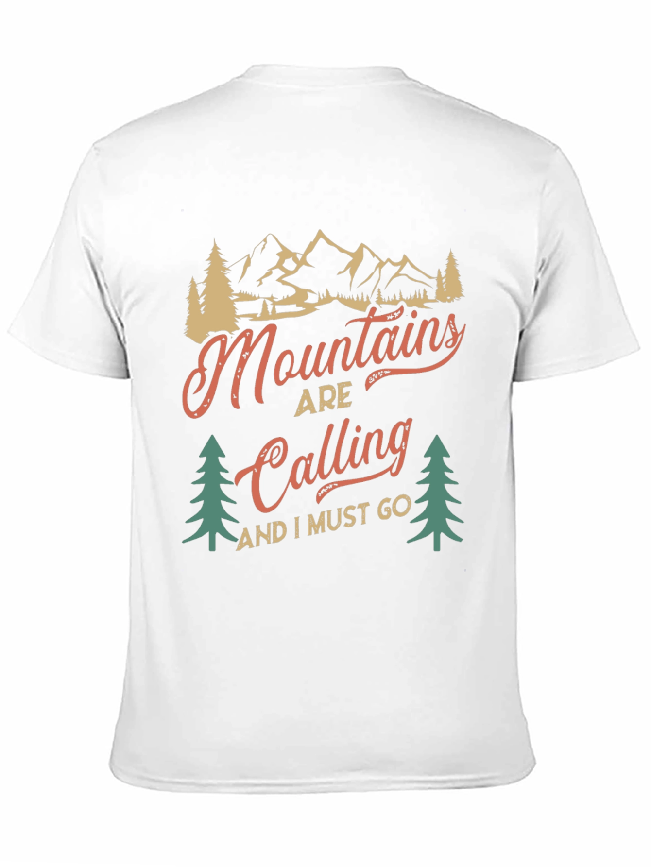 Mountains Are Calling T-Shirt - Adventure Awaits