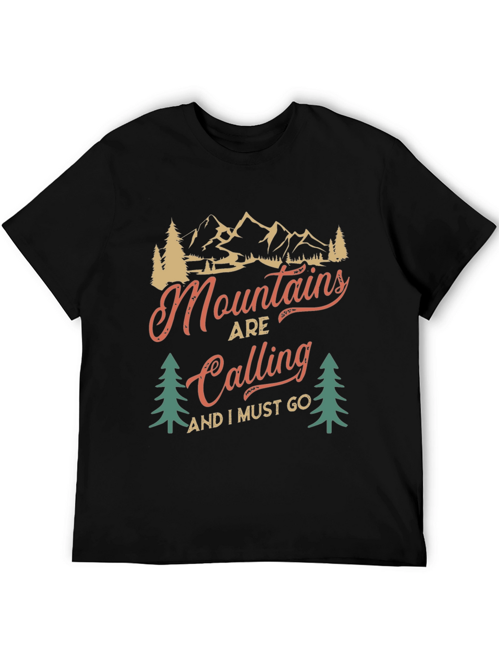 Mountains Are Calling T-Shirt - Adventure Awaits