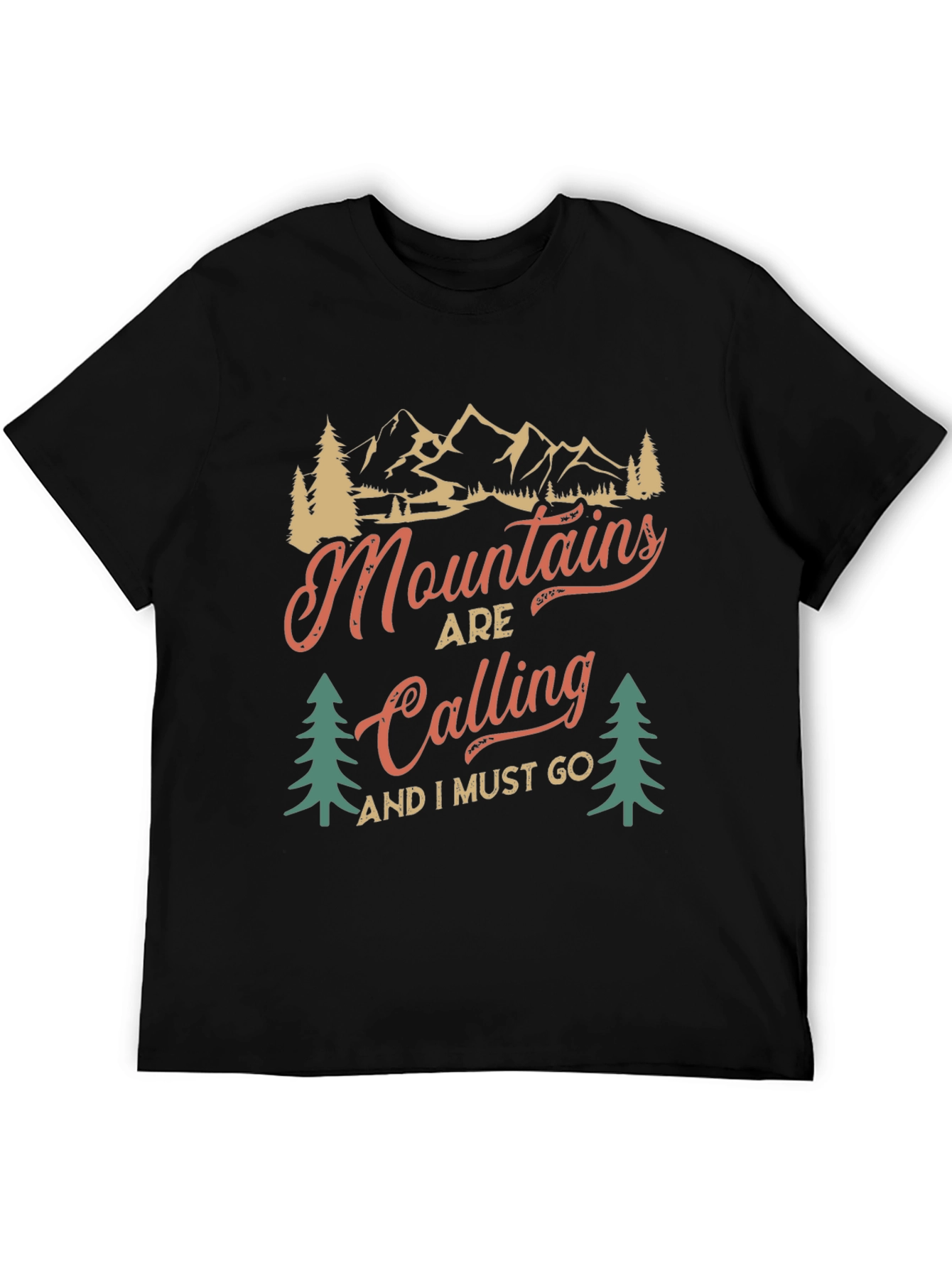 Mountains Are Calling T-Shirt - Adventure Awaits